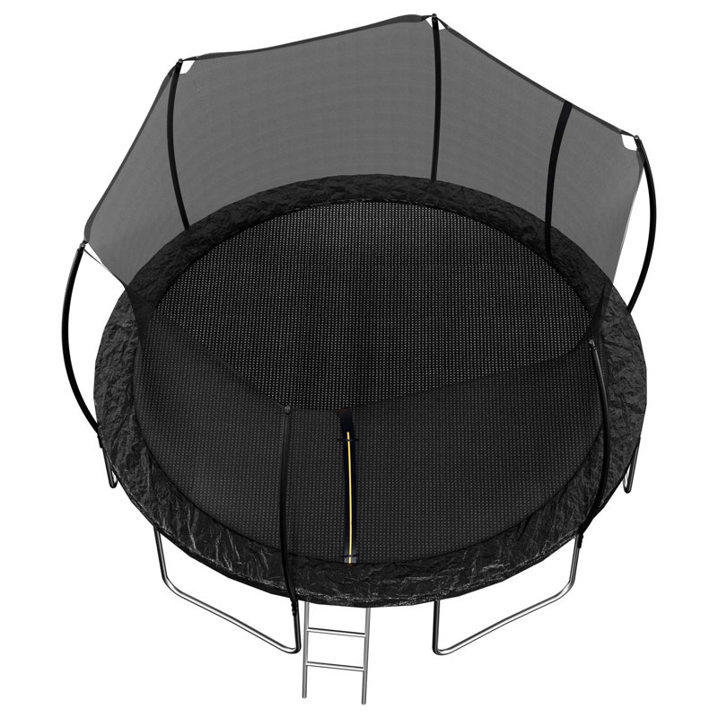 Trampoline polyvalent pour enfants et adultes avec caractéristiques de sécurité avancées