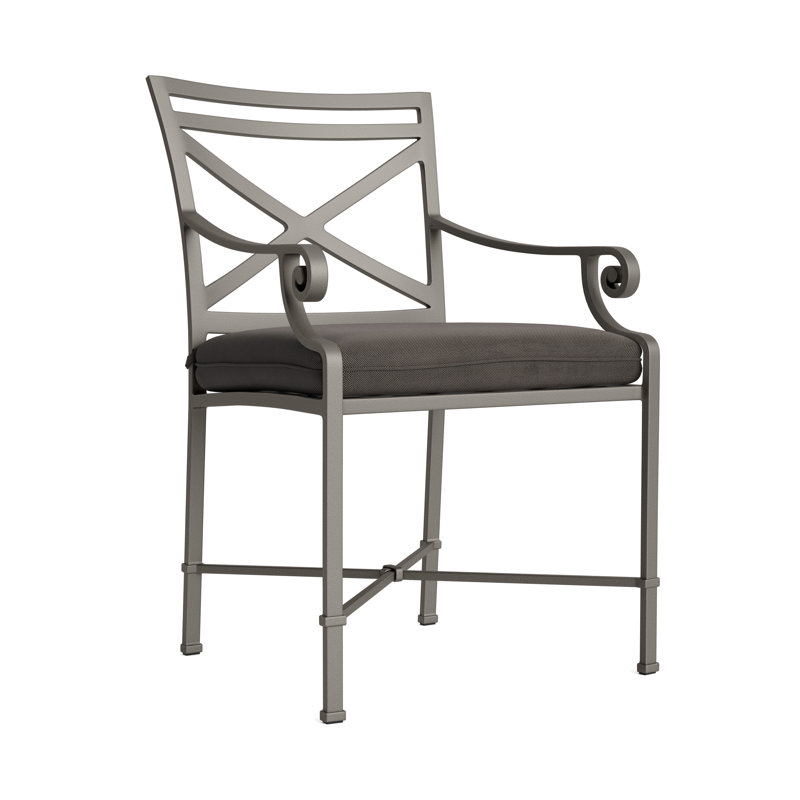 Venetian Outdoor Lounge Chair, Mica, Fusion Charcoal