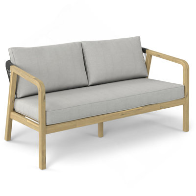 Outdoor Sofa - Stone Grey