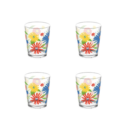Lavant 15 oz. Acrylic Whiskey Glass Set