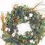 Couronne de porte en coton eucalyptus 24 po