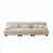 Chenille café clair