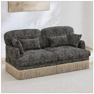 Canapé Comfy Chenille Leopard