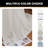 Joe Semi-Sheer Rod Pocket Polyester Curtain Panel Pair-971760675-1070066942