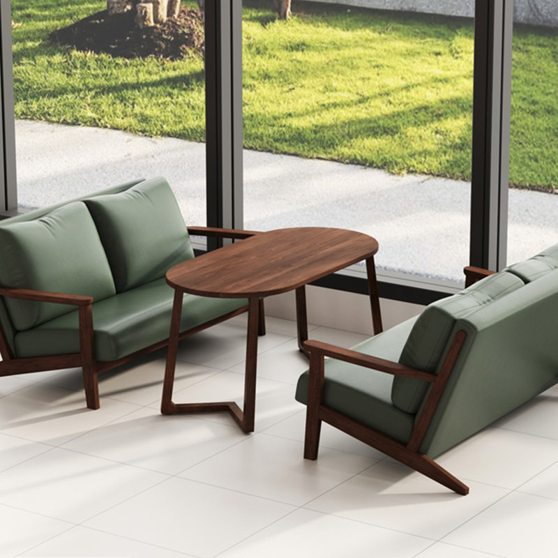 Mokhtar 53.1'' Faux Leather Loveseat