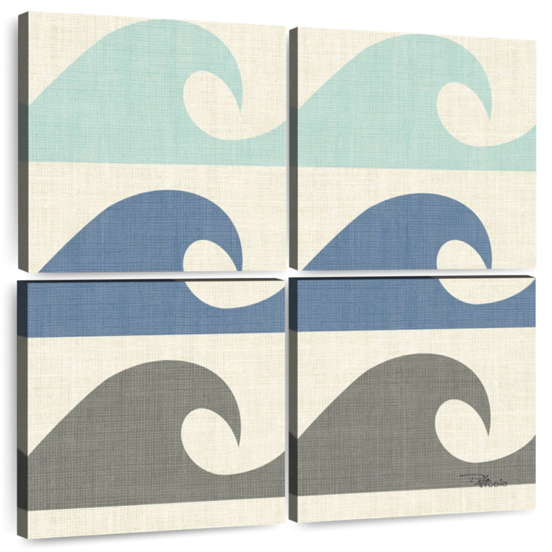 Gillard Coastal Farmhouse Pattern I D, 18" H x 18" W