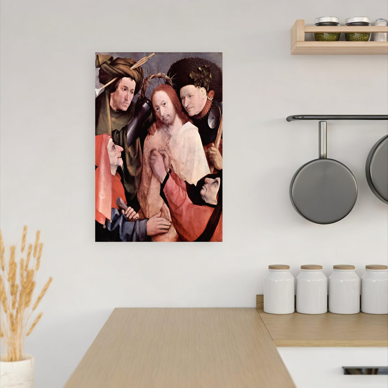 «The Crowning With Thorns», reproduction d'art murale classique contemporaine, 60" H x 40" W