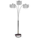 84'' Chrome Tree Floor Lamp