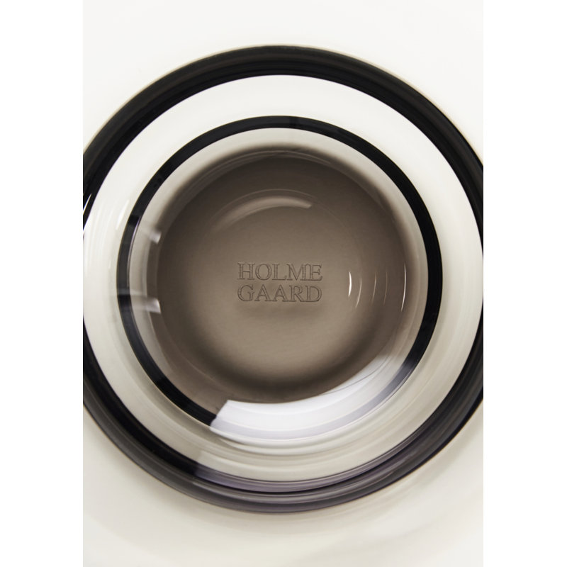Flow Drinking Glass, Gray