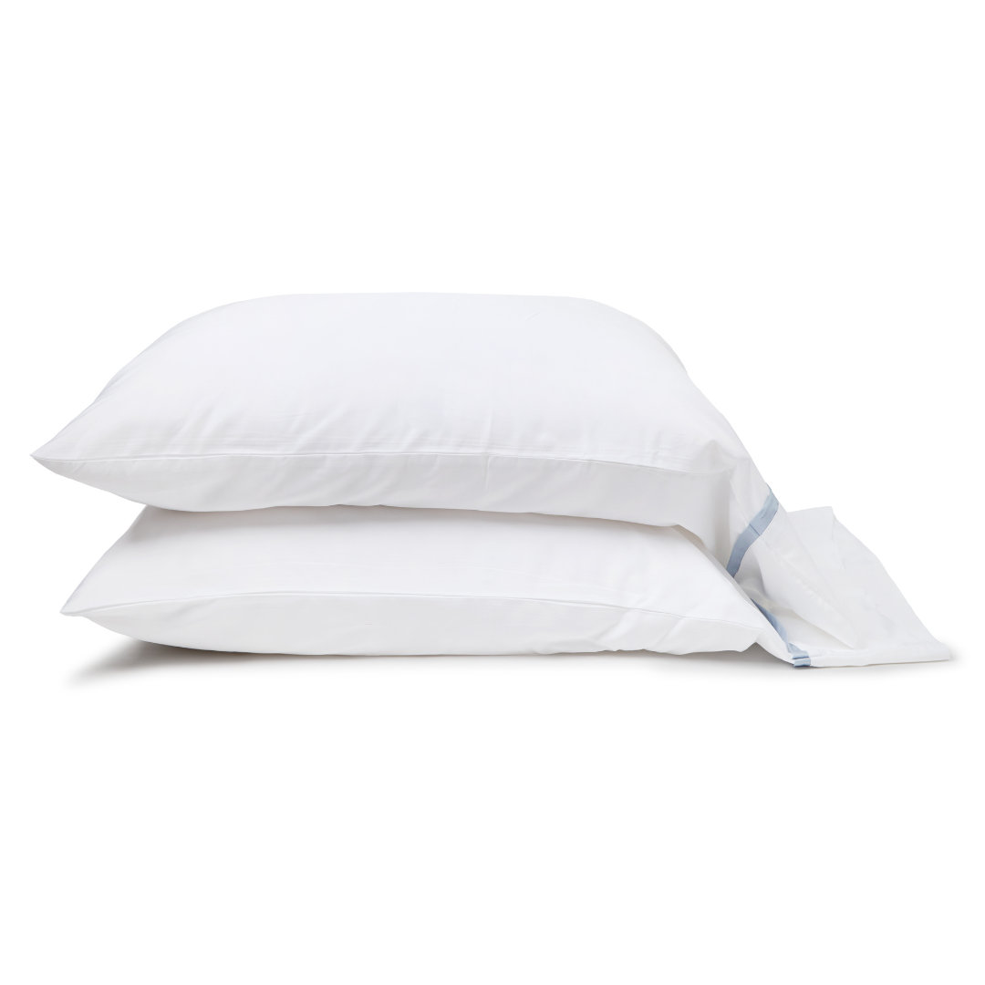 Langston Rayon From Bamboo Machine Woven Sheet Set, Twin Sheet Set + 1Pillowcase, French Blue
