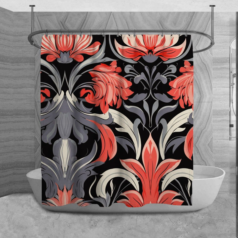Rideau de douche Zenona, H 93 po x l 70 po