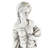 ANNIE in Autumn 84cm White Stone Effect
