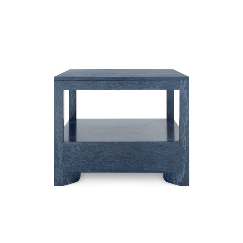 Lugano End Table, Deep Navy