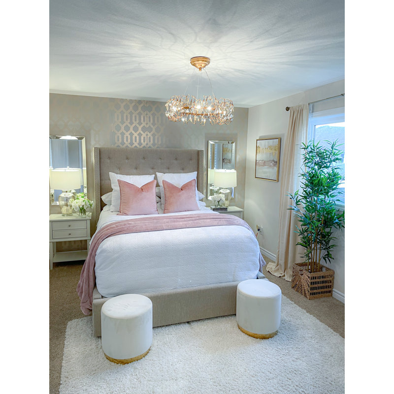 Valensi 6 - Light Dimmable Wagon Wheel Chandelier