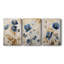 FLORAL Series LXIV  -Custom Wrapped Gallery Canvas - 3 Pieces-127244433