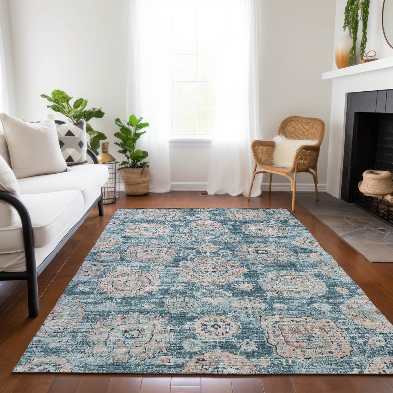 Tapis intérieur / extérieur Ivayla, Rectangle 9 pi x 12 pi
