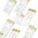 Edoarda 10 - Light Dimmable LED Square/Rectangle Chandelier