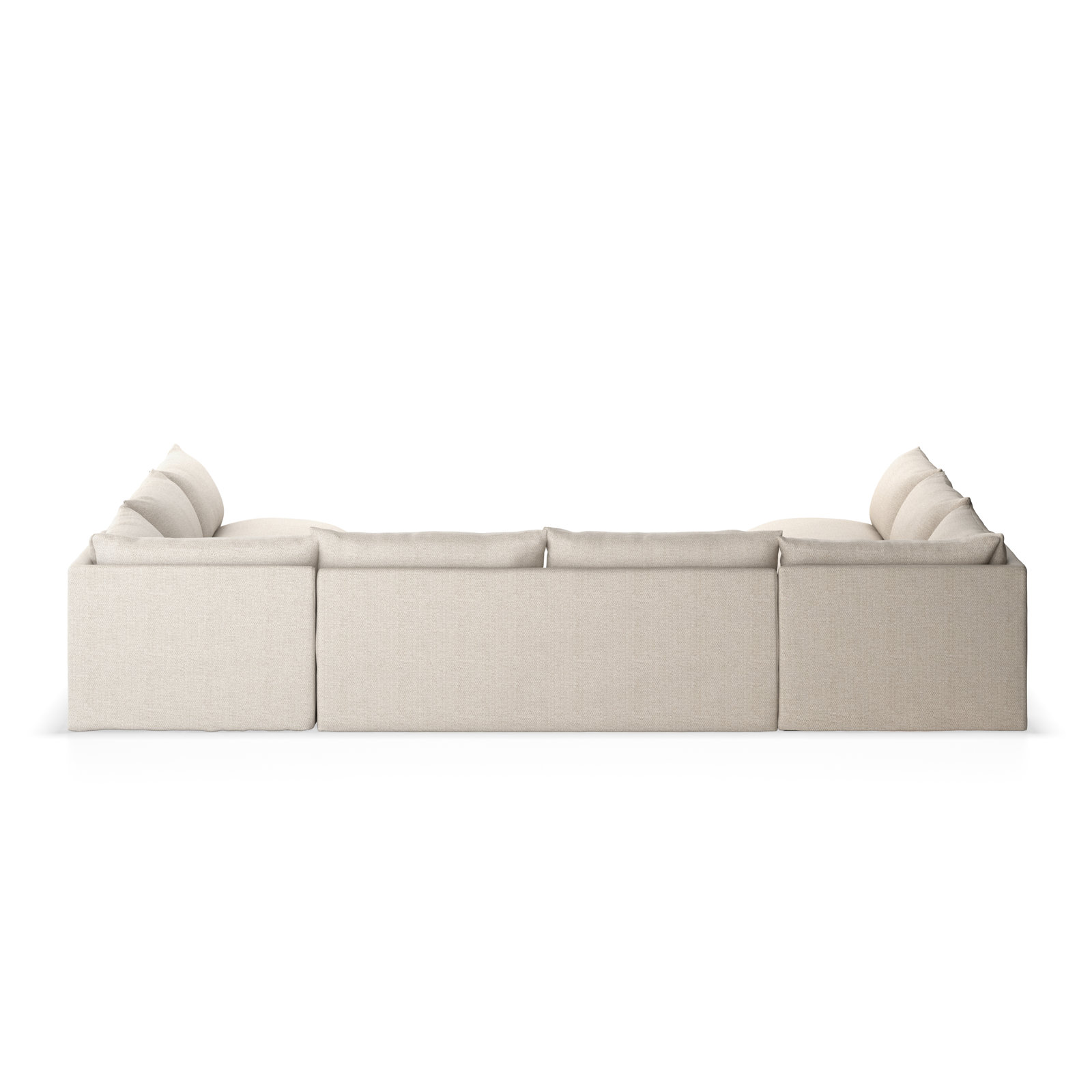 Finette 154" Patio Sectional, Faye Sand