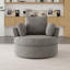 Fauteuil demi-tonneau pivotant l 42,1 po Berey-388414167