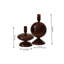 8.66'' H Glass Tabletop Candlestick