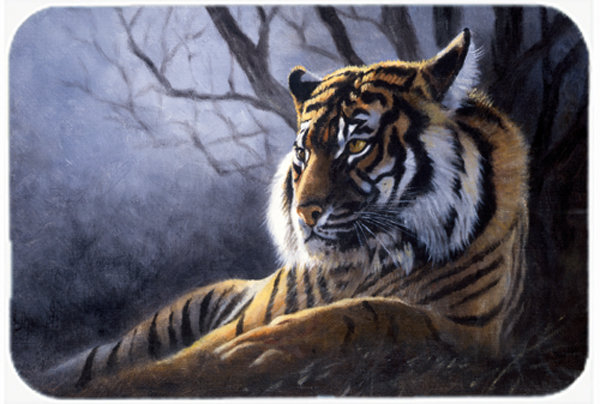 Caroline's Treasures Bengal Tiger Glass Cutting Board