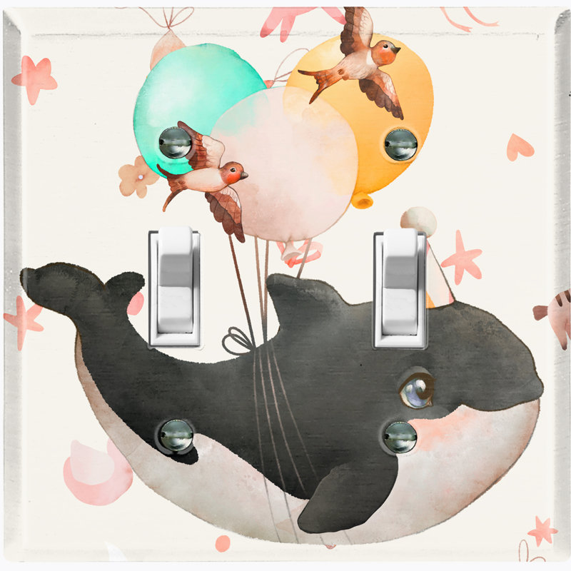 Animals 2 - Gang Toggle Light Switch Standard Wall Plate