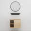 Ensemble de meuble-lavabo mural simple 24 po avec miroir Beyo