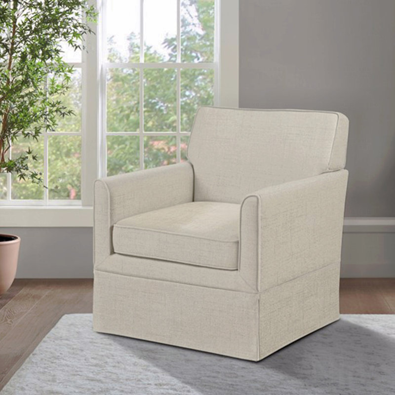 Fauteuil d'appoint crème voir ci-dessous