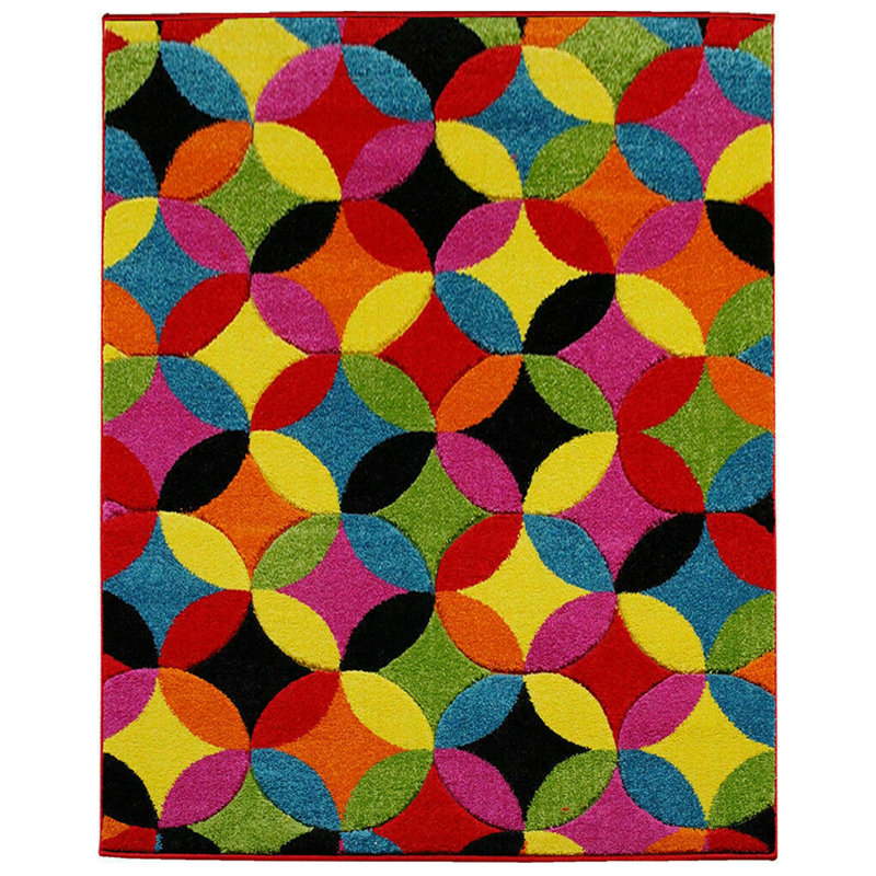 Leonidis Geometric Indoor / Outdoor Area Rug, Runner 60 x 220cm