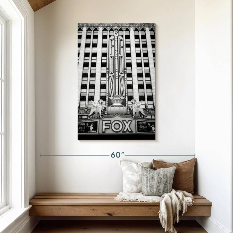 Aime Fox Theater, 45" H x 30" W