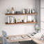  Tablettes murales flottantes Miami, tablettes murales en bois 48 pouces-128803165-111448275
