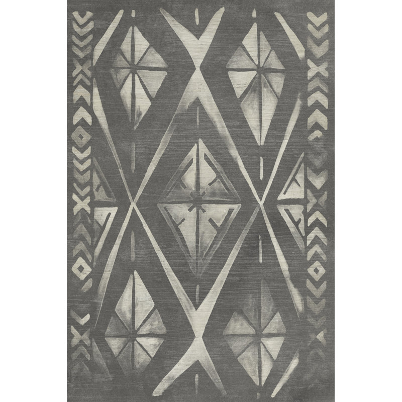 Mudcloth Patterns I 1 Piece Wrapped Canvas Painting, 122cm H x 81cm W