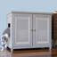 The Refined Litter Box - Wood Cat Litter Box Enclosure Cabinet With Drawer, Cane Style-417567308-414457372-414457376