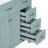 Rupen 35.98 " W Freestanding Standard Free Standing 1 Single Vanity Bathroom Vanity With Ceramic Top