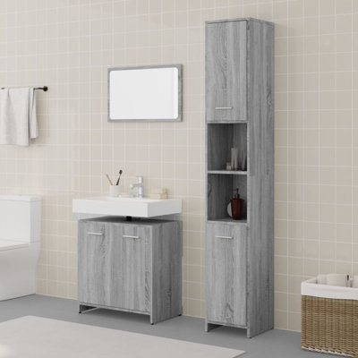 Reginia Bathroom Storage Furniture Set