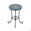 Table d'appoint de patio avec tablette-1701405262