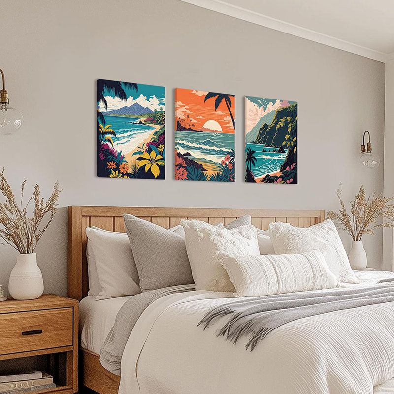3 Piece Wrapped Canvas Print