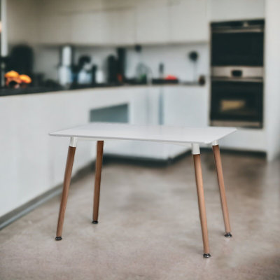 Waris Beech Solid Wood Dining Table