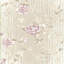 Tapis floral vert / mauve Chandra-582059613