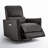 Santo Genuine Leather Swivel Power Recliner-107225106