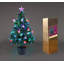 Lighted Artificial Christmas Tree-1226874222