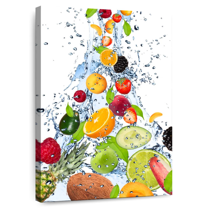 Yarlin Fruit Water Splash, 45" H x 30" W