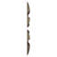 Panneau mural 3D décoratif EnduraWall de l 19 5/8 po x H 19 5/8 po, bronze foncé métallique (couvre 2,67 pieds carrés)-123525356