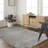 Machine Woven Viscose/Polyester/Acrylic Area Rug in Olive-990179701