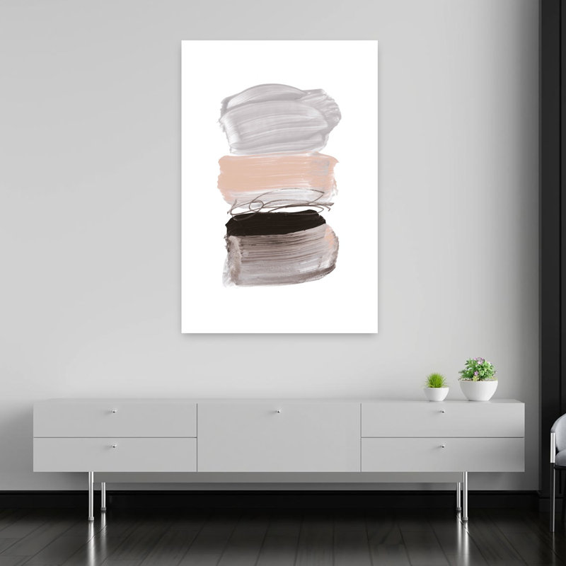 Art contemporain contemporain abstrait, H 60 po x l 40 po