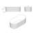 67'' x 31'' Freestanding Soaking Acrylic Bathtub with Overflow, Fluted Design-101890875