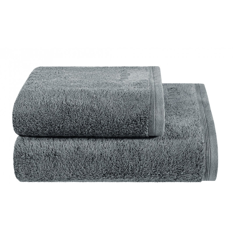 Poitiers Hand Towel, Dark Gray