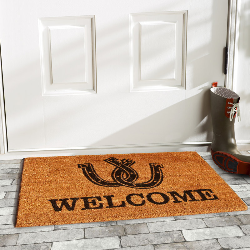 Armona Non-Slip Outdoor Doormat, 17" W x 29" L