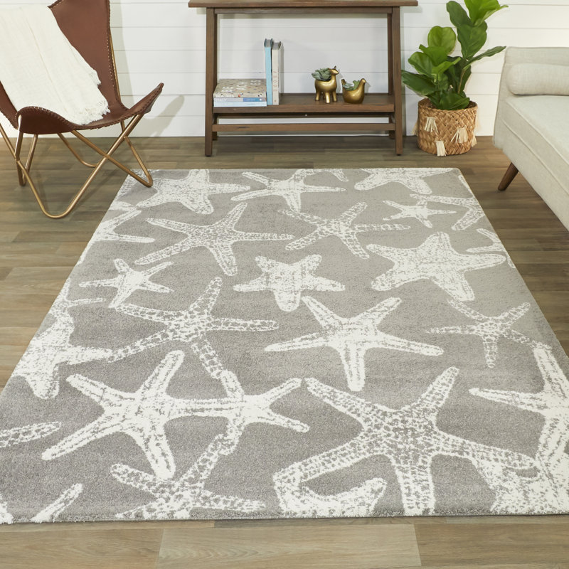 Tapis gris Koski, Rectangle 5 pi 3 po x 7 pi