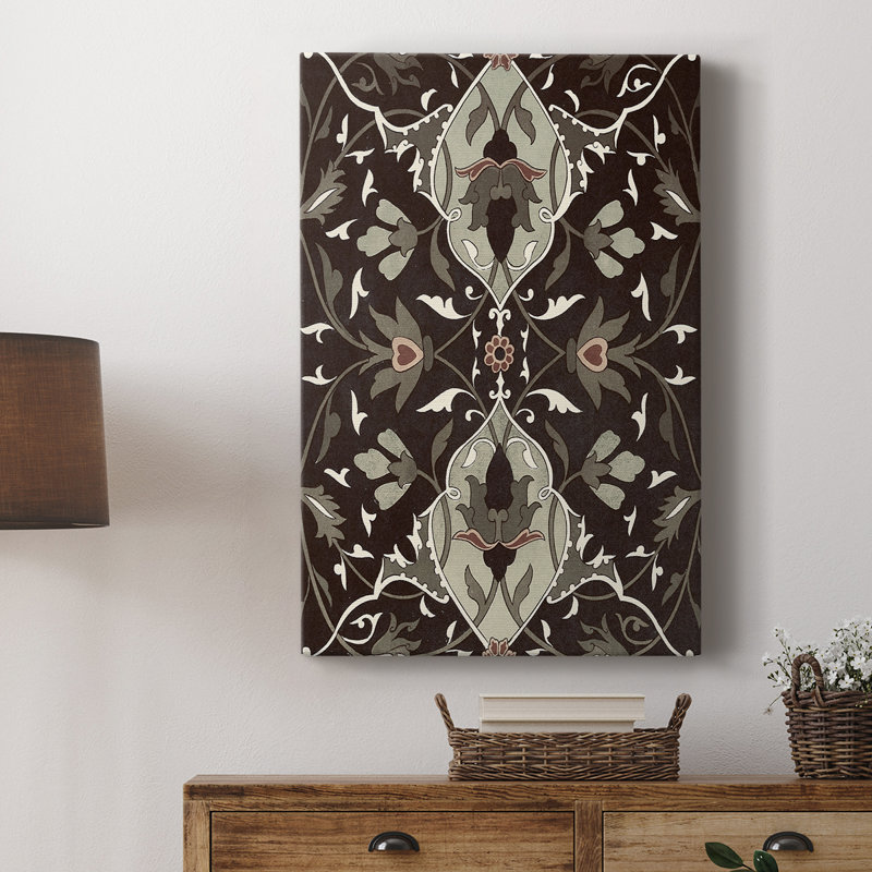 Impression abstraite rétro Cxxiv - galerie Cavas sur mesure, H 48 po x l 32 po